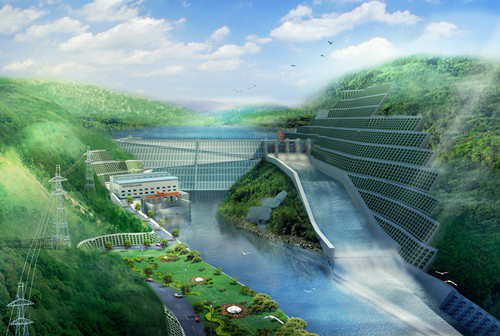 革吉老挝南塔河1号水电站项目